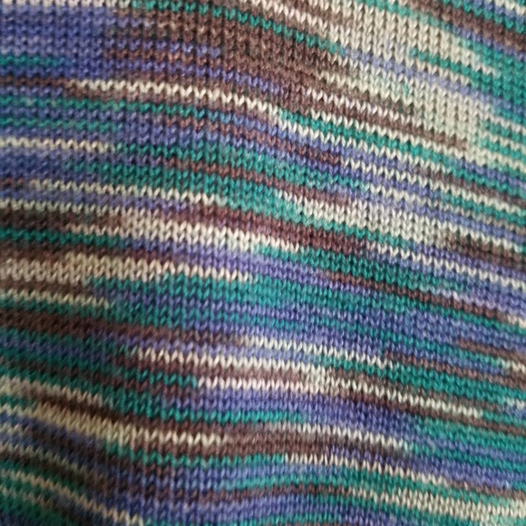 Cal Style Knitted Teal Drape Cover Up Cardigan - Picture 3 of 4